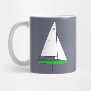 Windmill Sailboat One-Design Class Mug